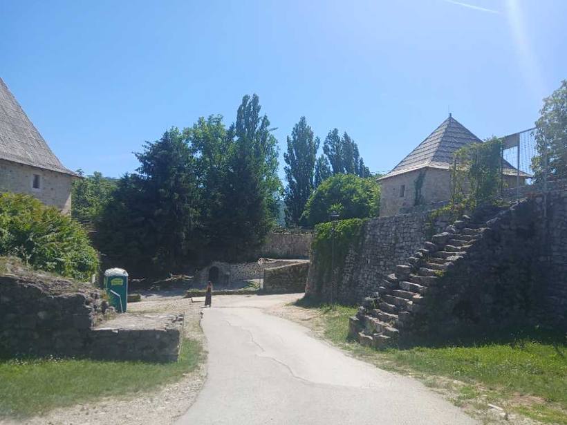 Kastel walls — The path along the ramparts, Banja Luka