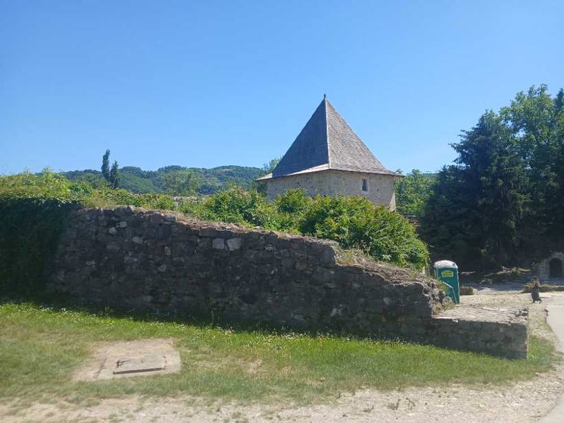 Wall and tower — Kastel from the inside, Banja Luka